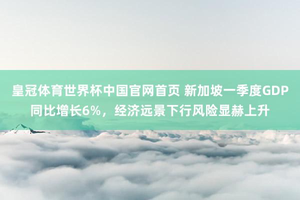 皇冠体育世界杯中国官网首页 新加坡一季度GDP同比增长6%,经济远景下行风险显赫上升